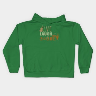 Live Laugh  Laufey Instruments Kids Hoodie